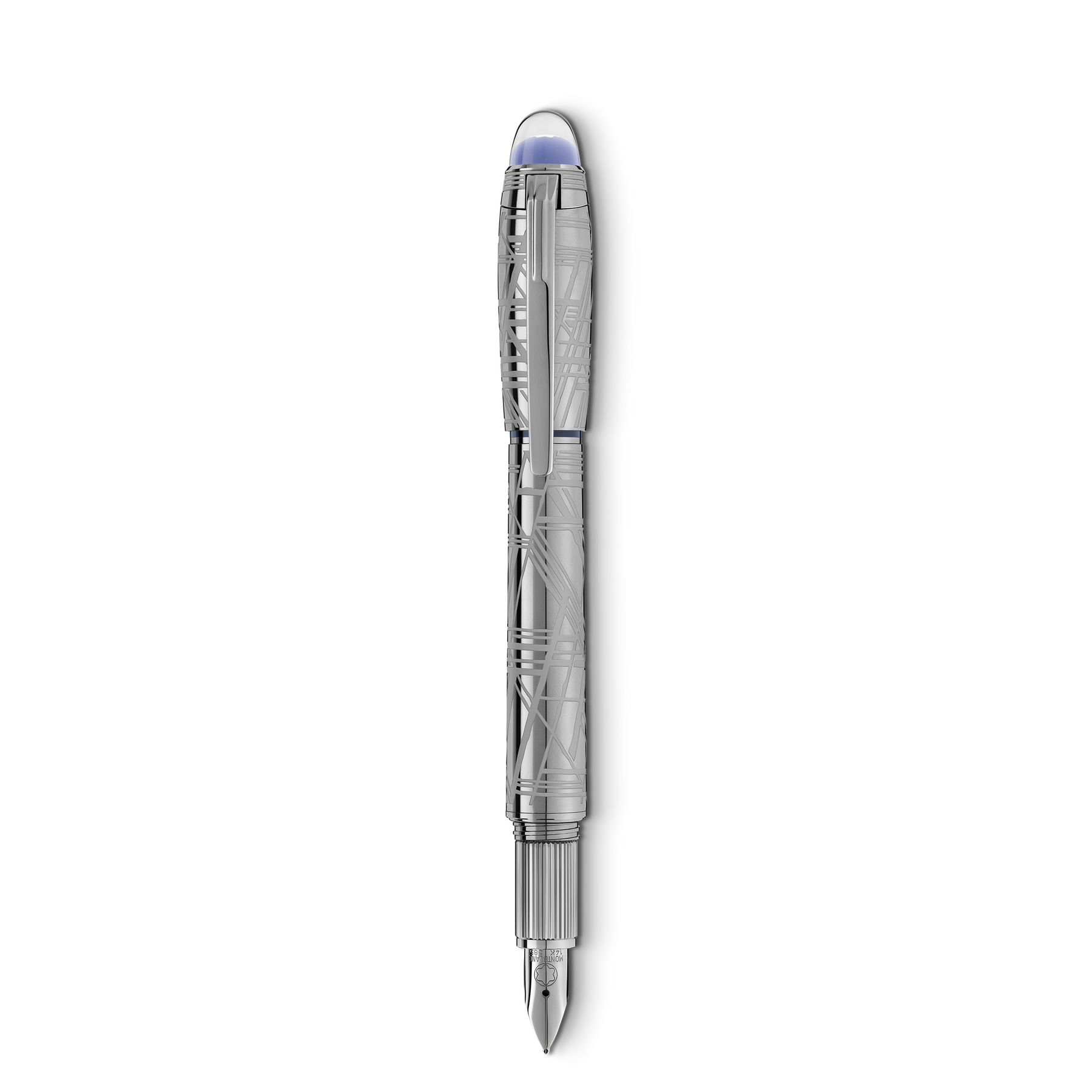 Starwalker SpaceBlue Metal Fountain Pen