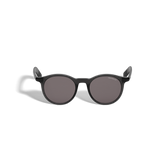 Round Sunglasses with Black injected Acetate Frame