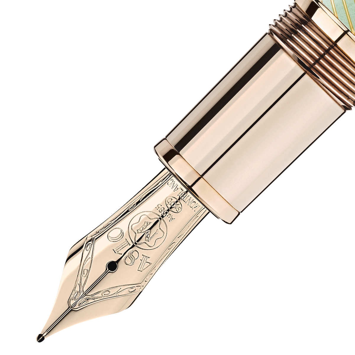 Meisterstück Calligraphy Solitaire Celadon Dégradé Fountain Pen