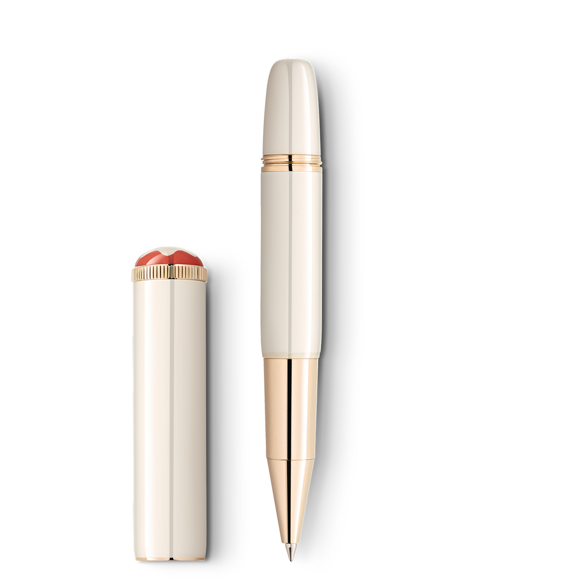 Montblanc Heritage Rouge et Noir "Baby" Special Edition Ivory -colored Rollerball