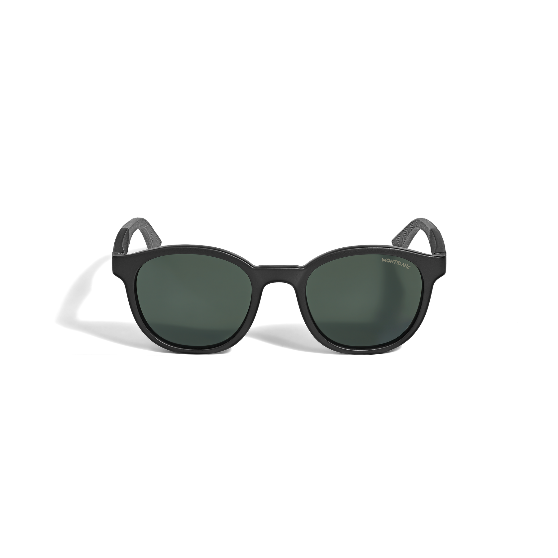 Round Sunglasses with Black Coloured Injected Frame