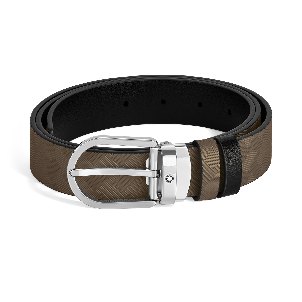 Horseshoe 30 mm Reversible Belt in Extreme Leather