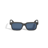Squared Sunglasses with Black Coloured Acetate Frame