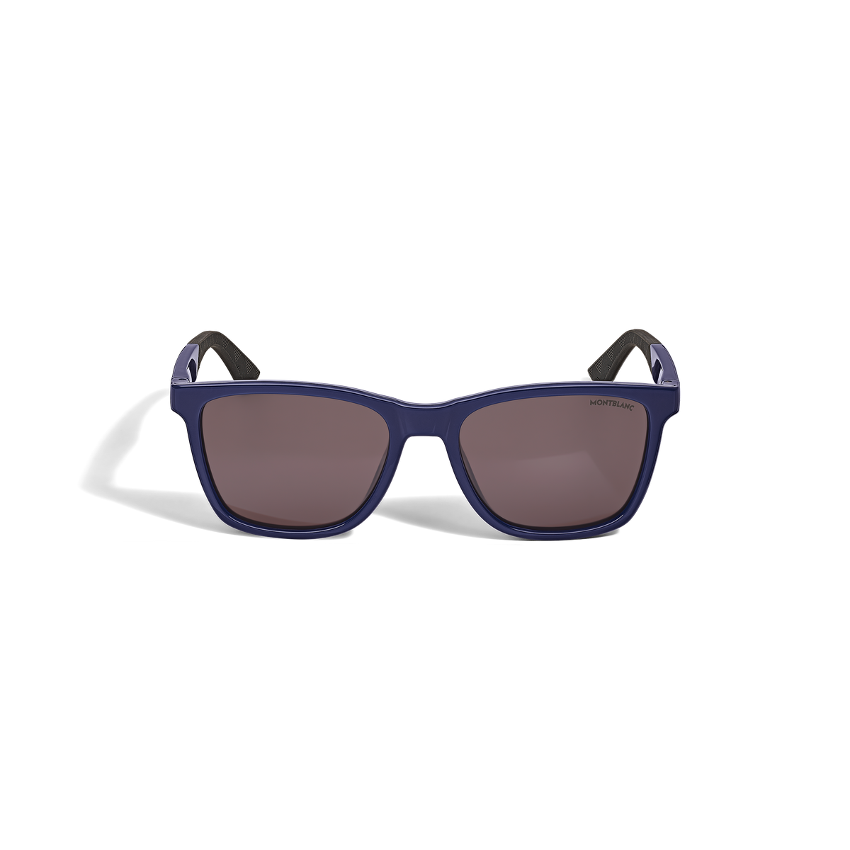 Squared Sunglasses with Injected Blue Coloured Frame