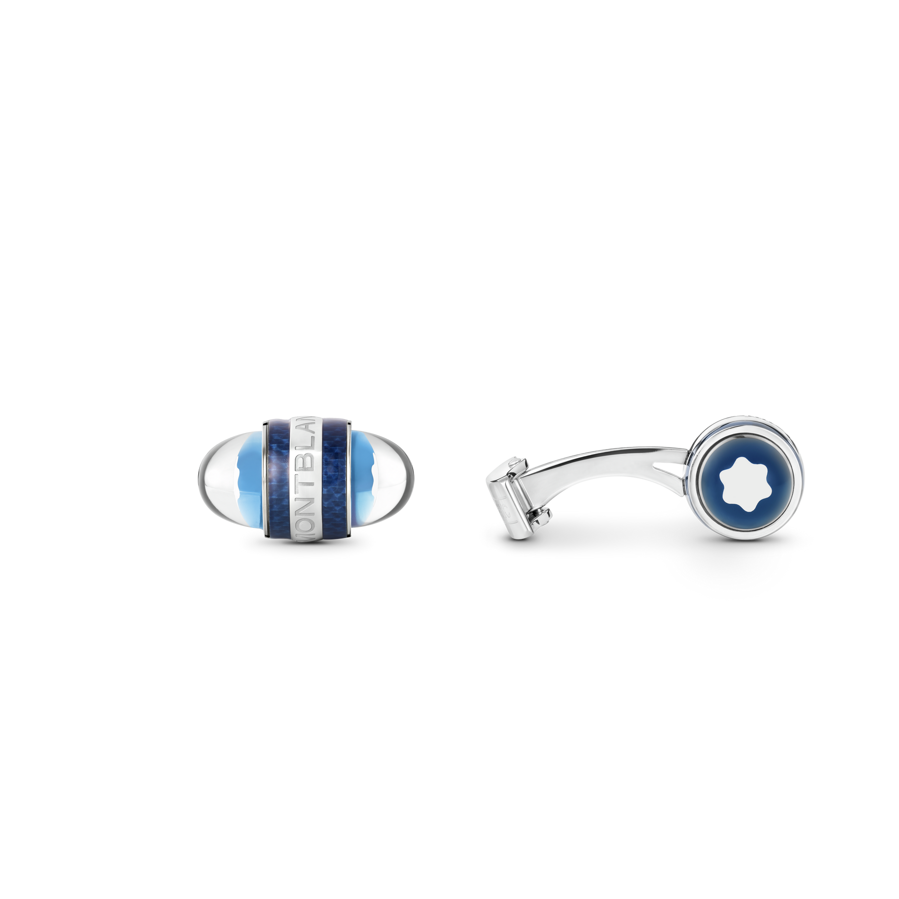 Montblanc StarWalker Cufflinks Steel and Lacquer