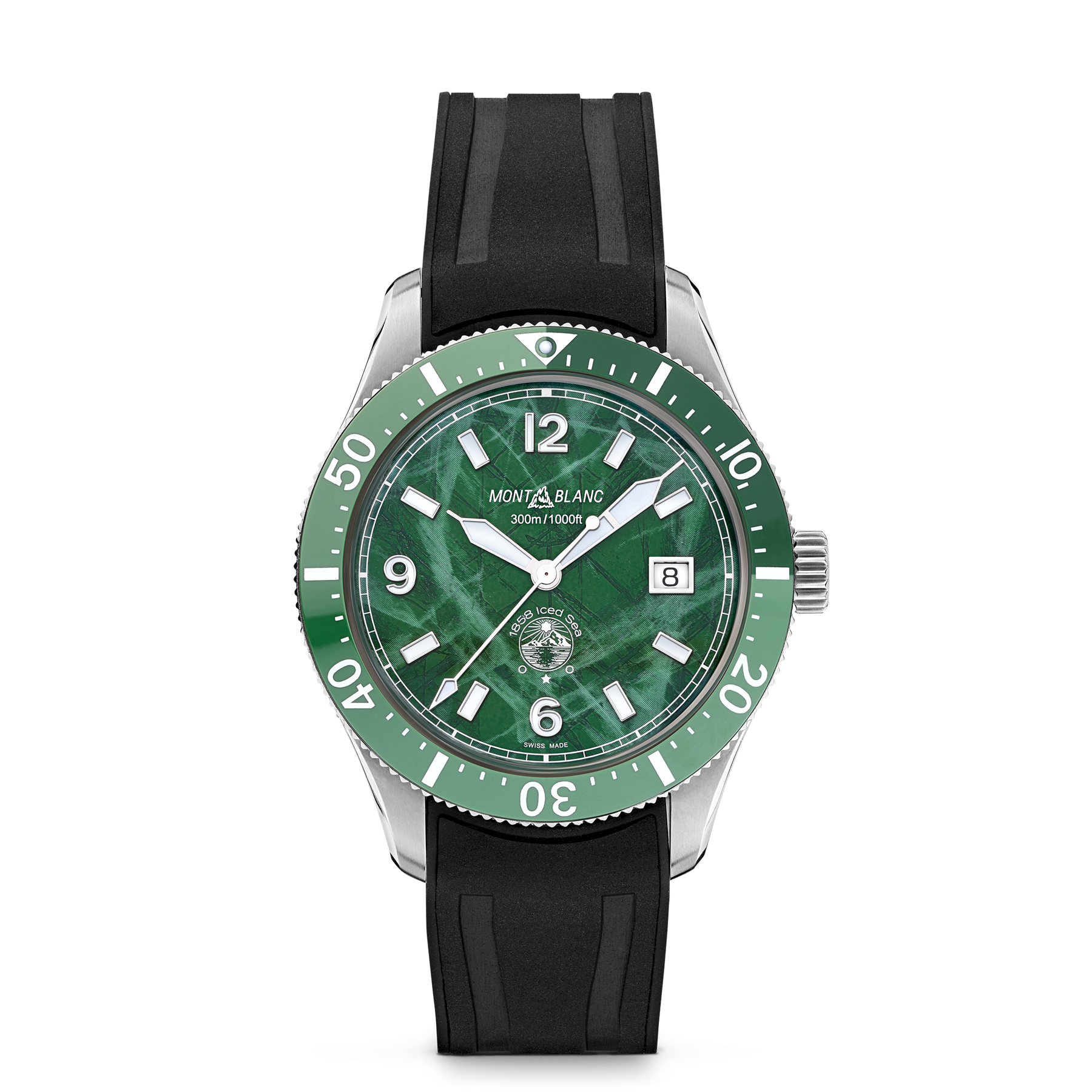 Montblanc 1858 Iced Sea Automatic Date