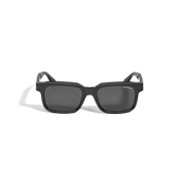 Rectangular Sunglasses with Black Coloured Acetate Frame
