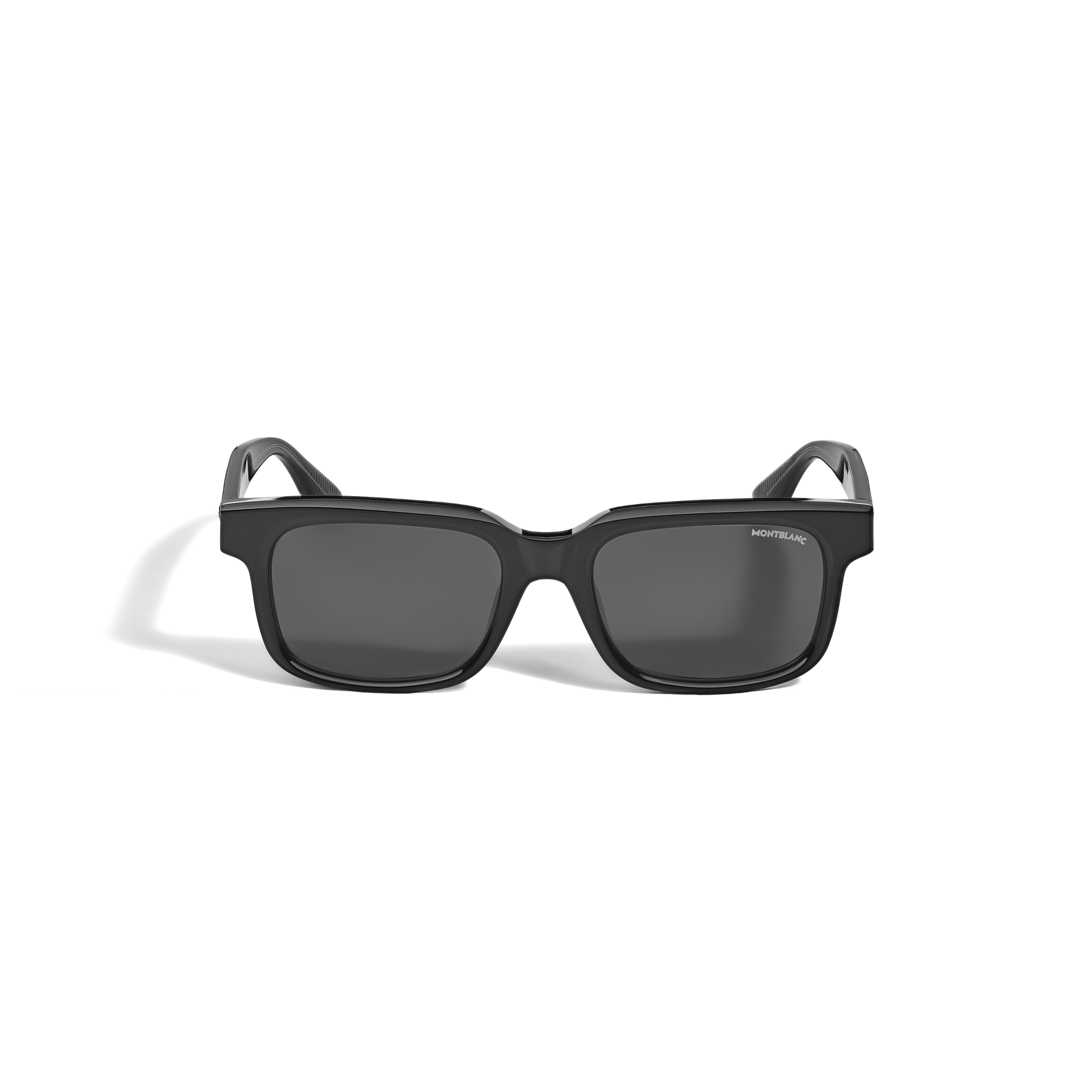 Rectangular Sunglasses with Black Coloured Acetate Frame