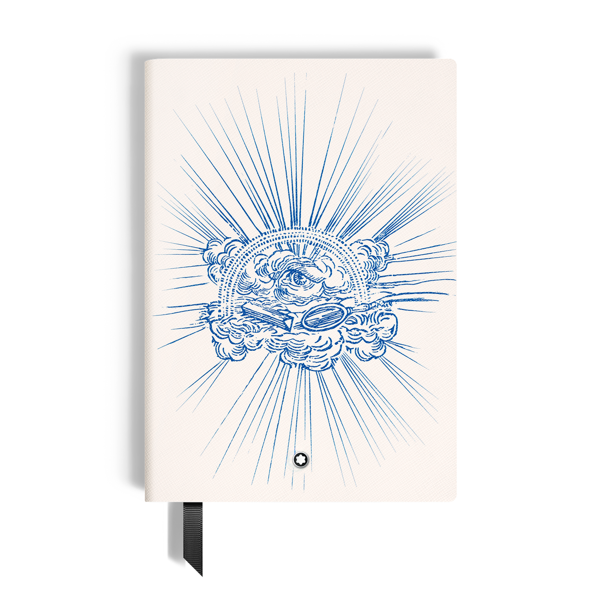 Notebook Medium, Writers Edition Homage to Johann Wolfgang von Goethe, White, Lined Pages