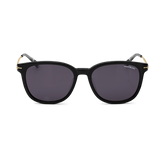 Round Sunglasses with Black Acetate Frame
