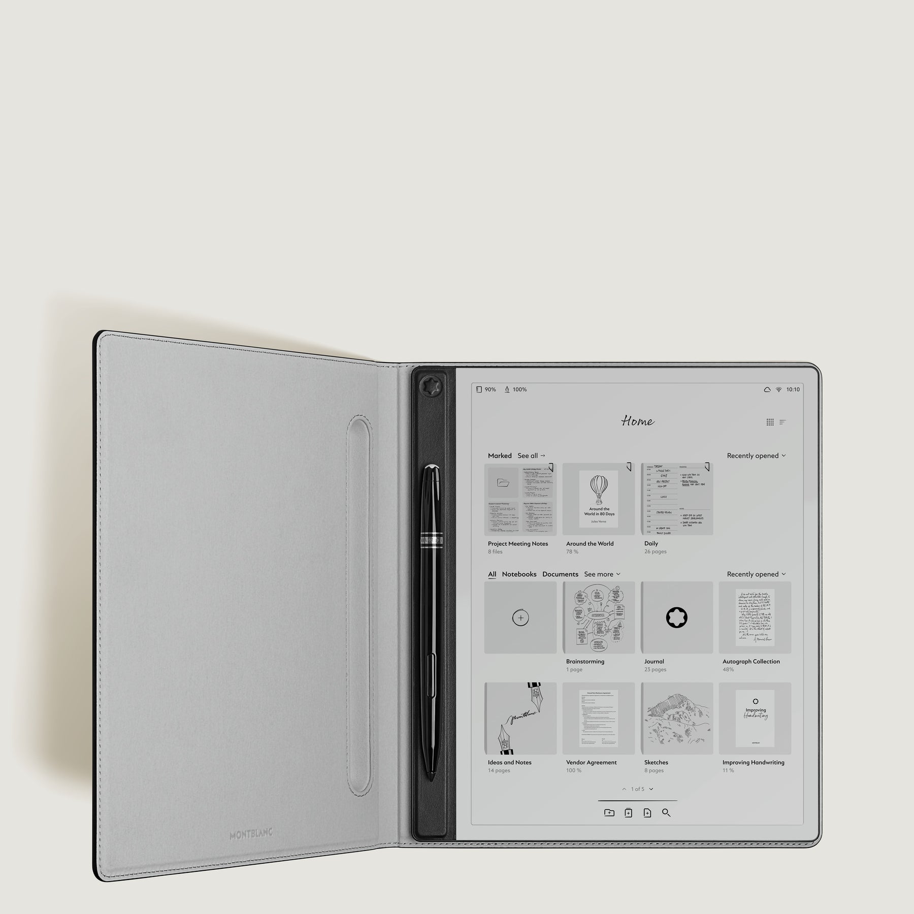 Montblanc Digital Paper, Mystery Black