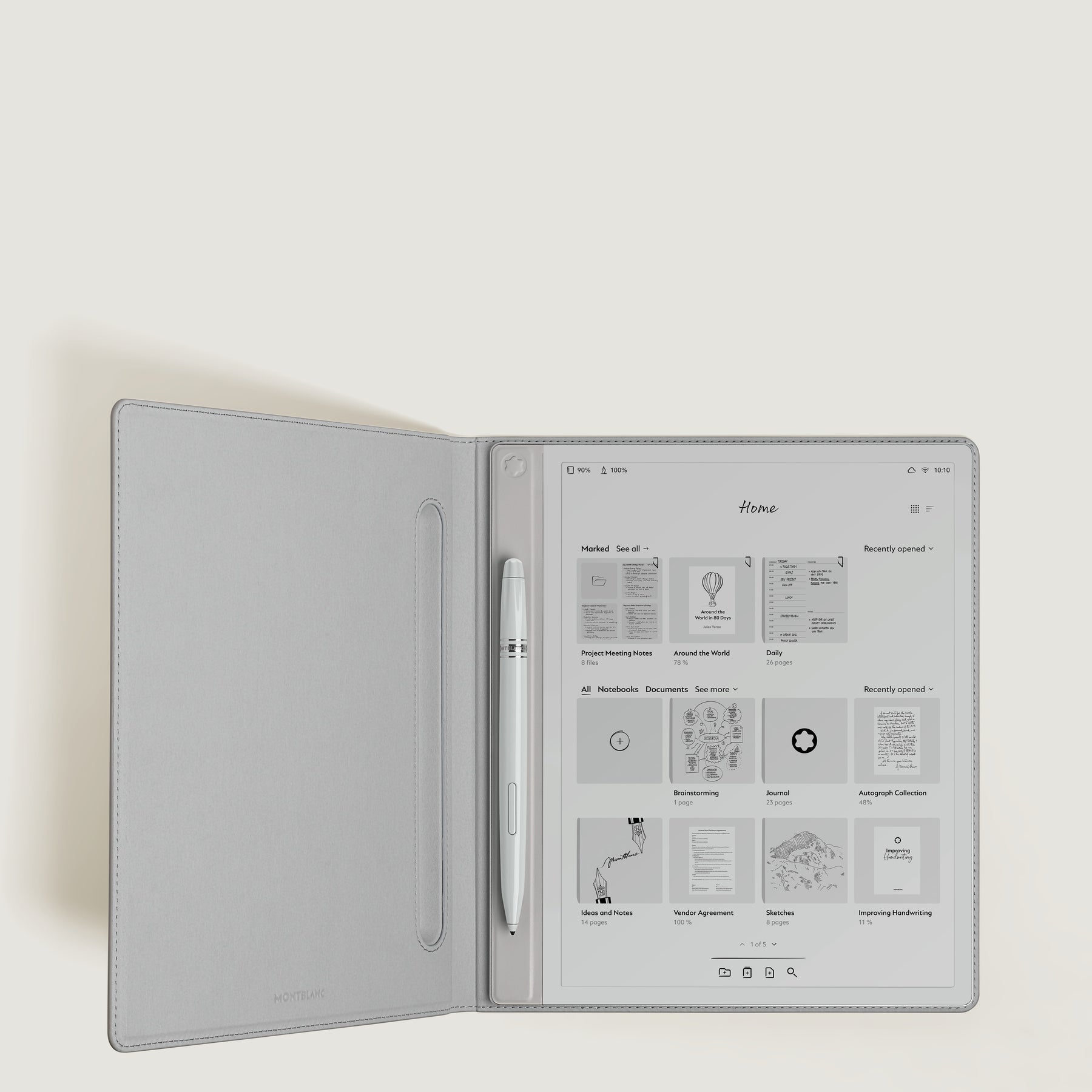 Montblanc Digital Paper, Cool Grey