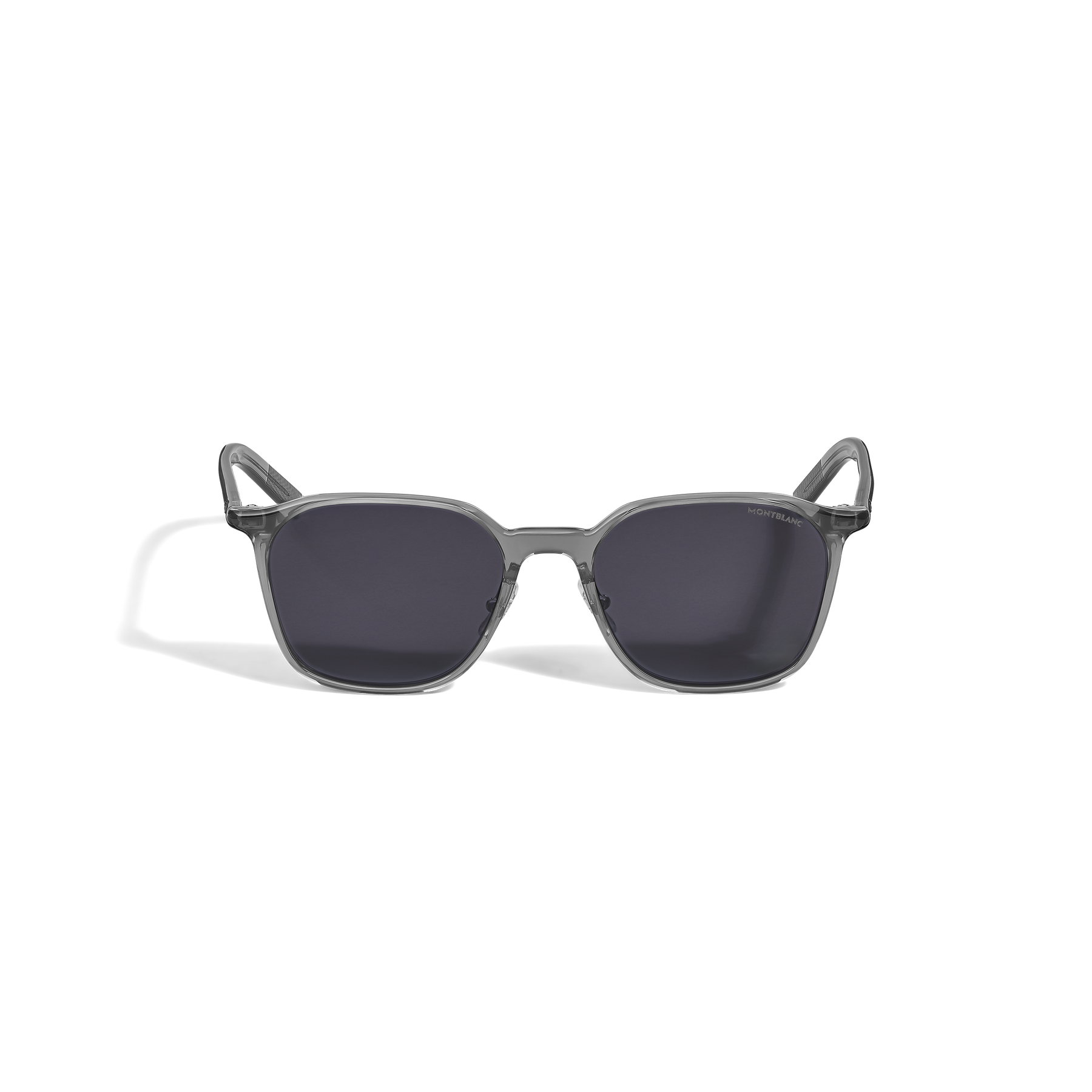 Oval Acetate Grey Frame Sunglasses
