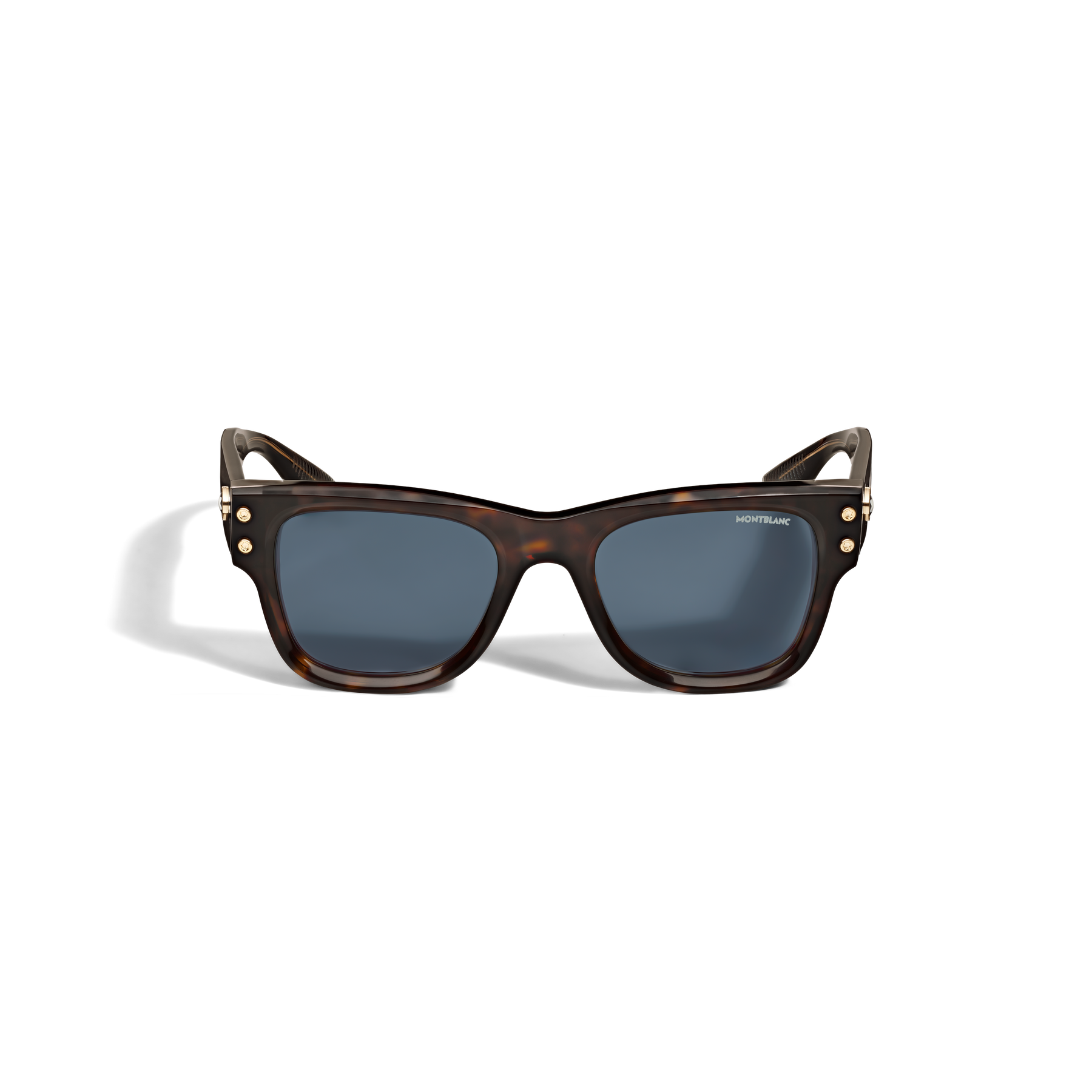 Squared Sunglasses with Havana Coloured Acetate Frame