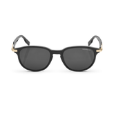 Squared Sunglasses with Black Coloured Acetate Frame