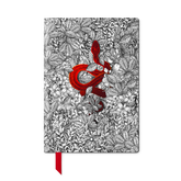 Notebook #146 small, The Legend of Zodiac, the Snake, Grey - Lined