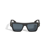 Rectangular Sunglasses with Black Coloured Acetate Frame