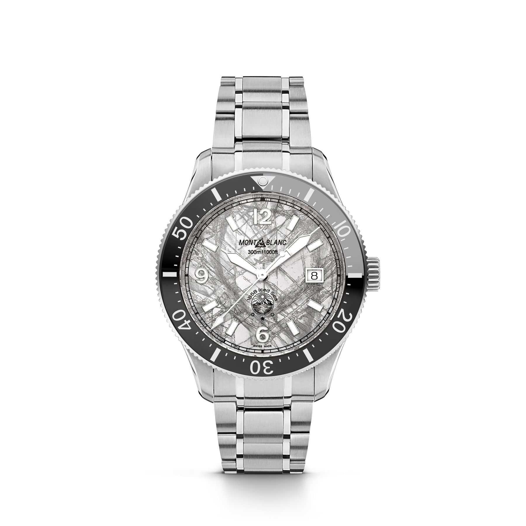 Montblanc 1858 Iced Sea Automatic Date