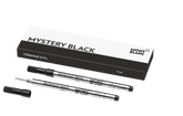2 Rollerball Refills Fine, Mystery Black