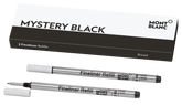 2 Broad Fineliner Refills, Mystery Black
