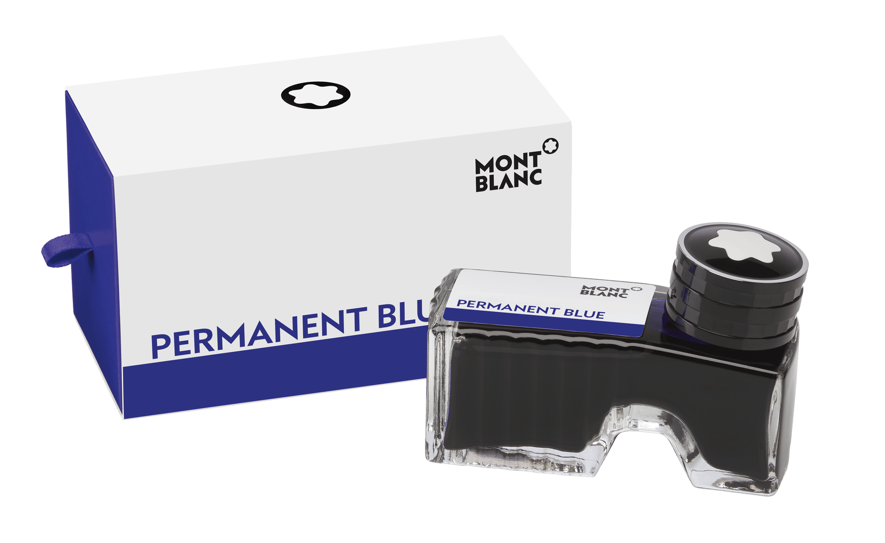 Ink Bottle, Permanent Blue, 60 ml, DIN ISO 14145-2