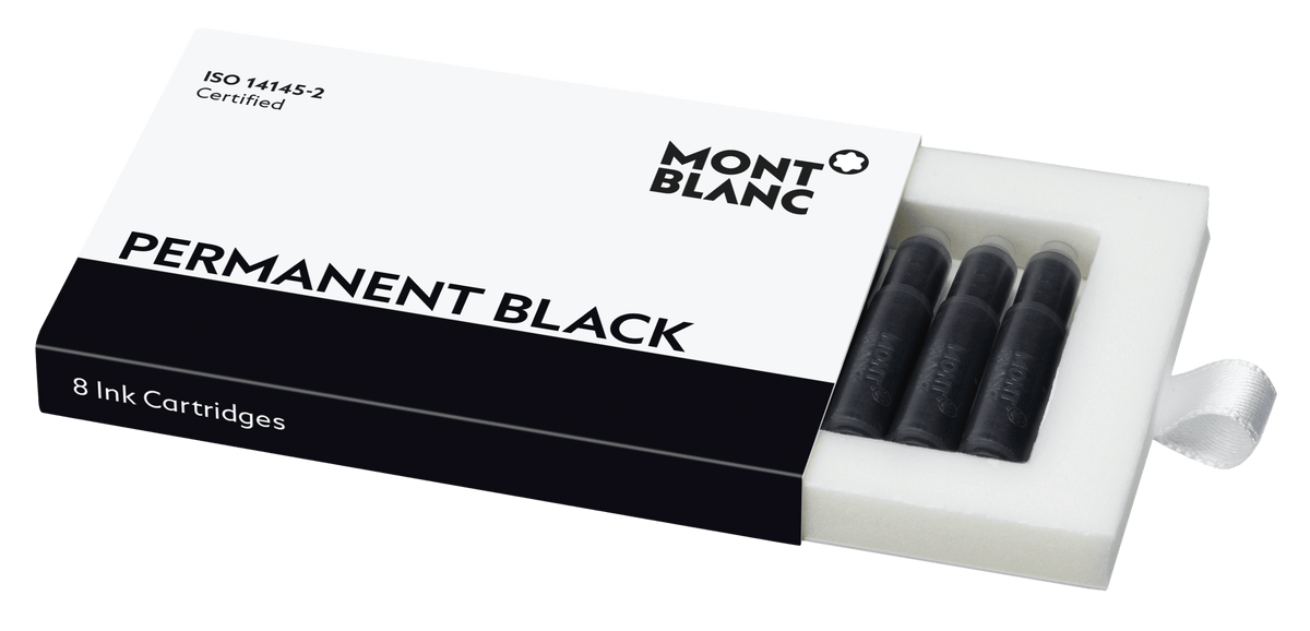 Ink Cartridges, Permanent Black, 8-unit package