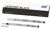 2 Fineliner Refills Medium, Mystery Black
