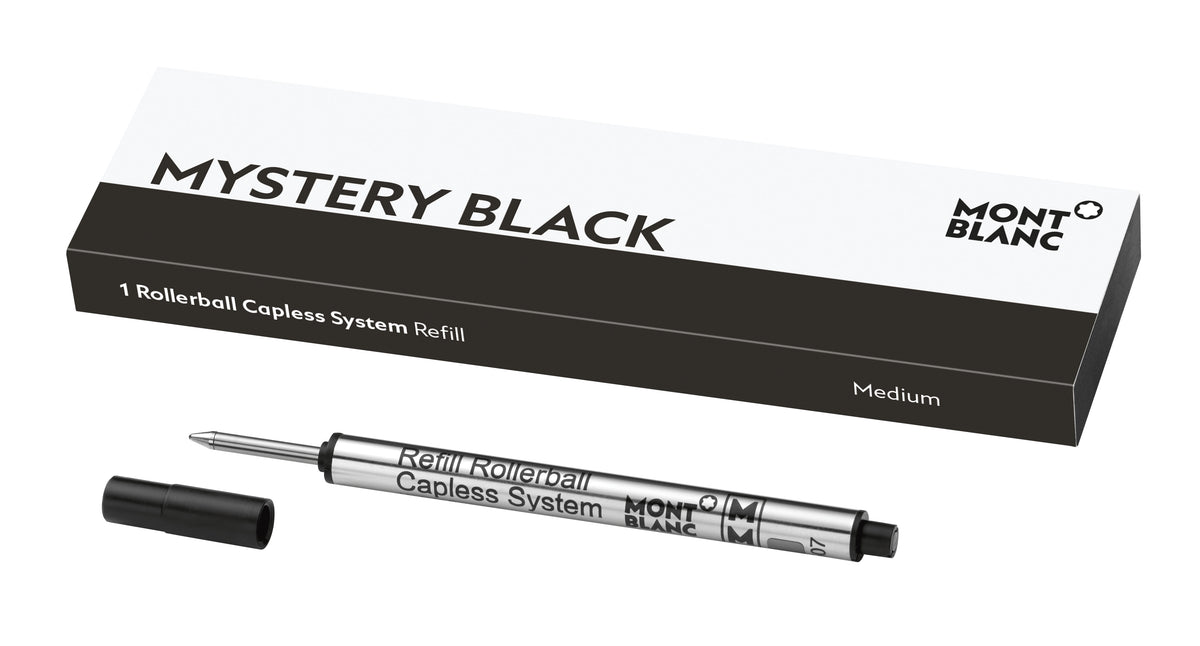 1 Rollerball Capless System Refill (M) Mystery Black
