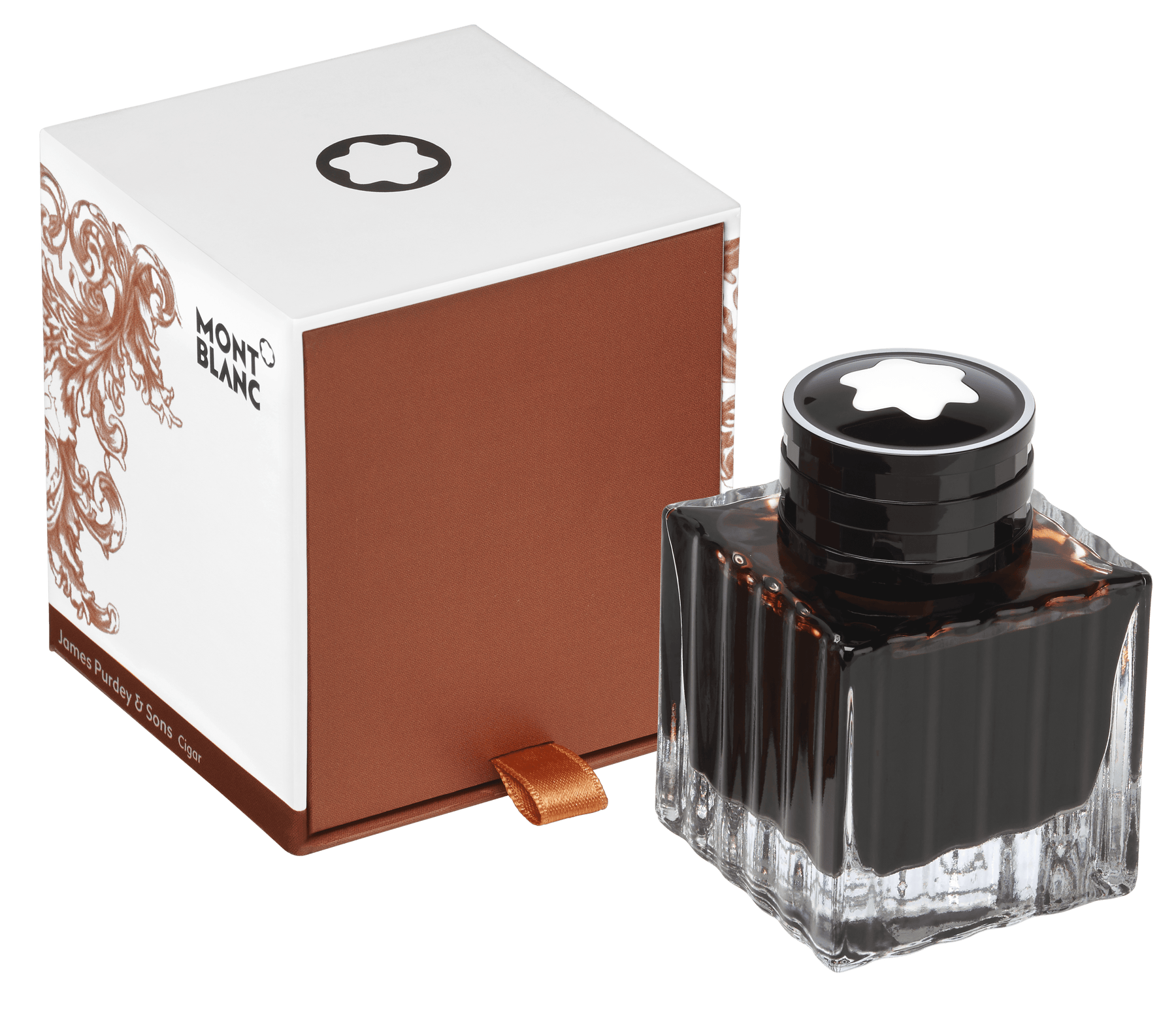 Ink Bottle 50 ml, James Purdey & Sons, Cigar Scent, Brown