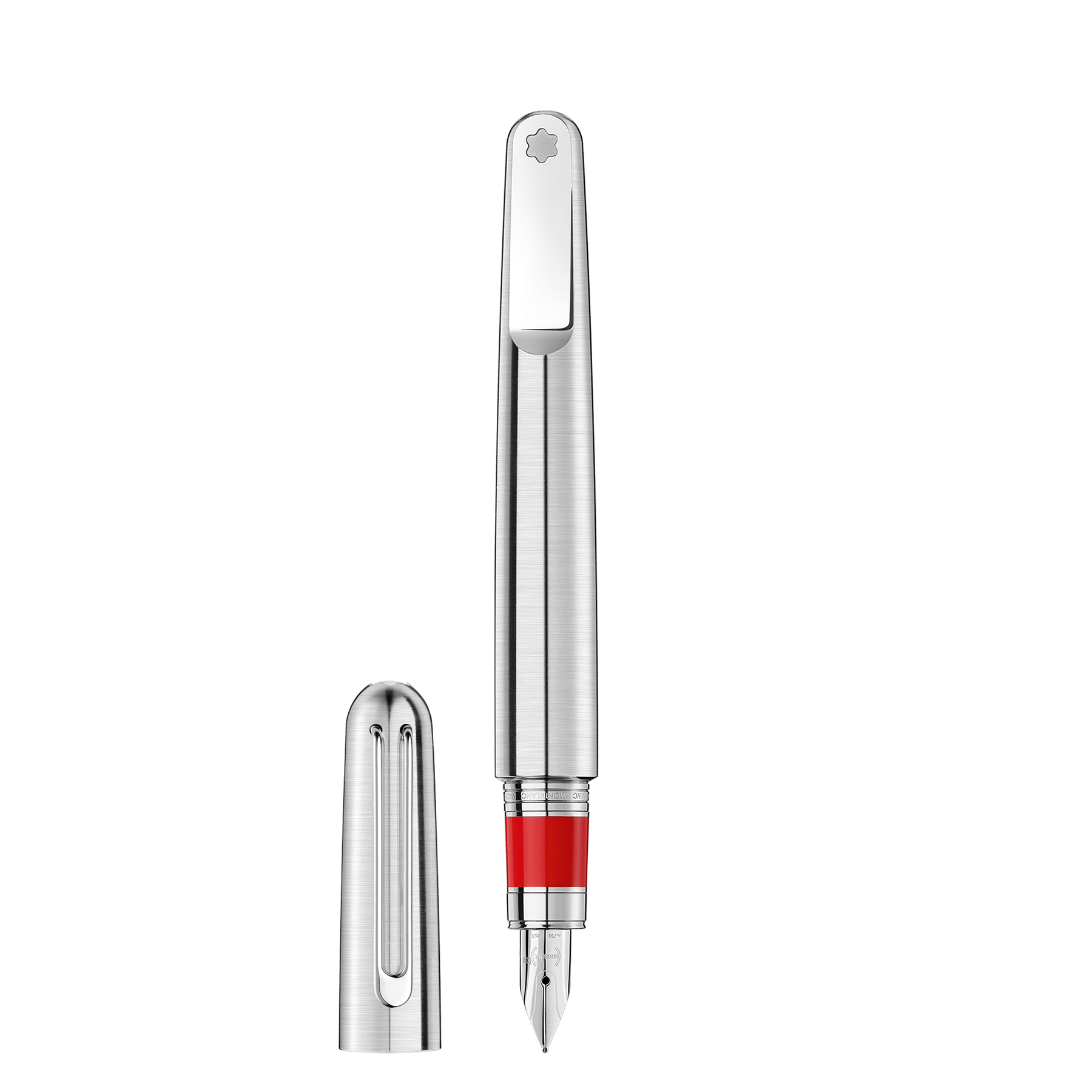 (Montblanc M)RED Signature Fountain Pen