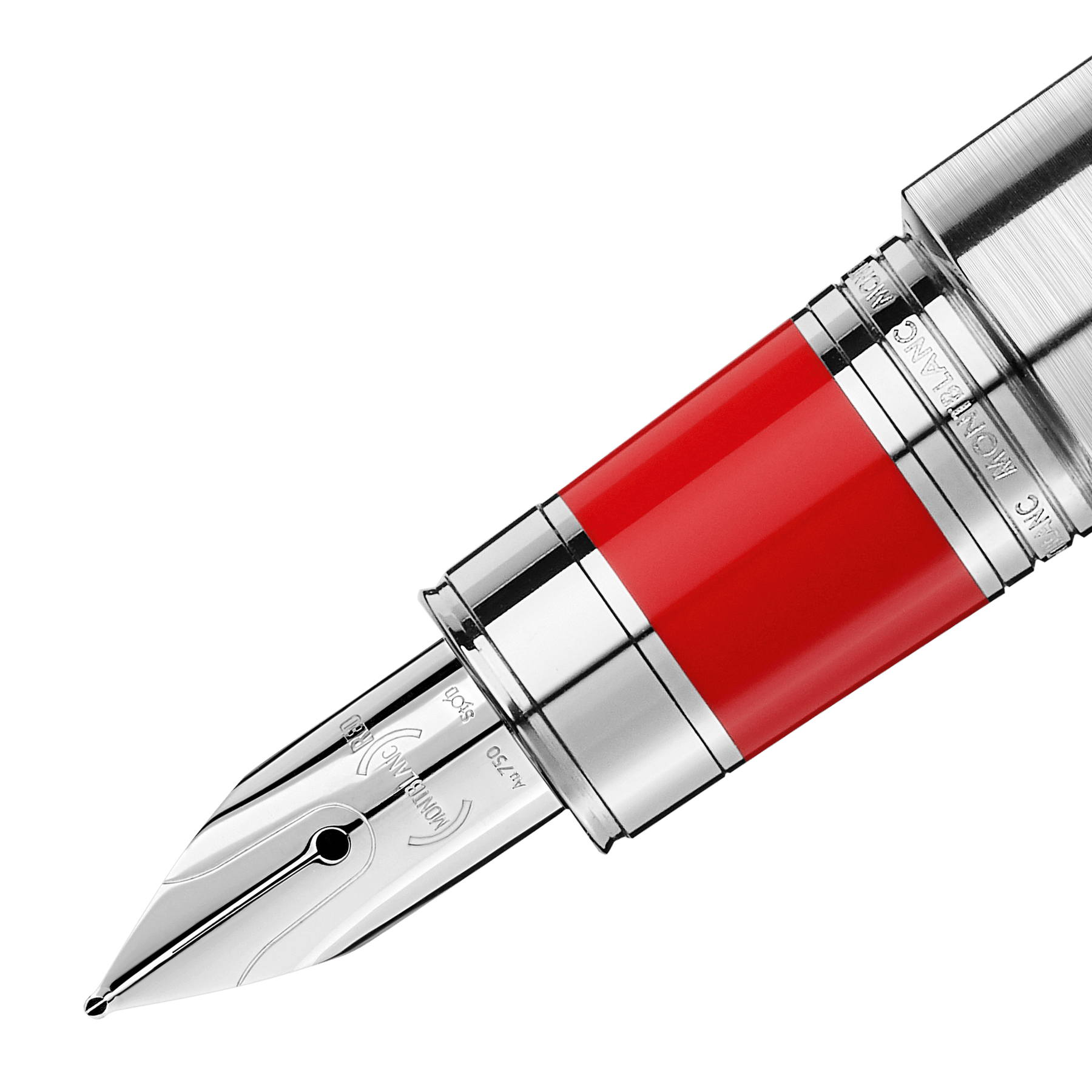 (Montblanc M)RED Signature Fountain Pen