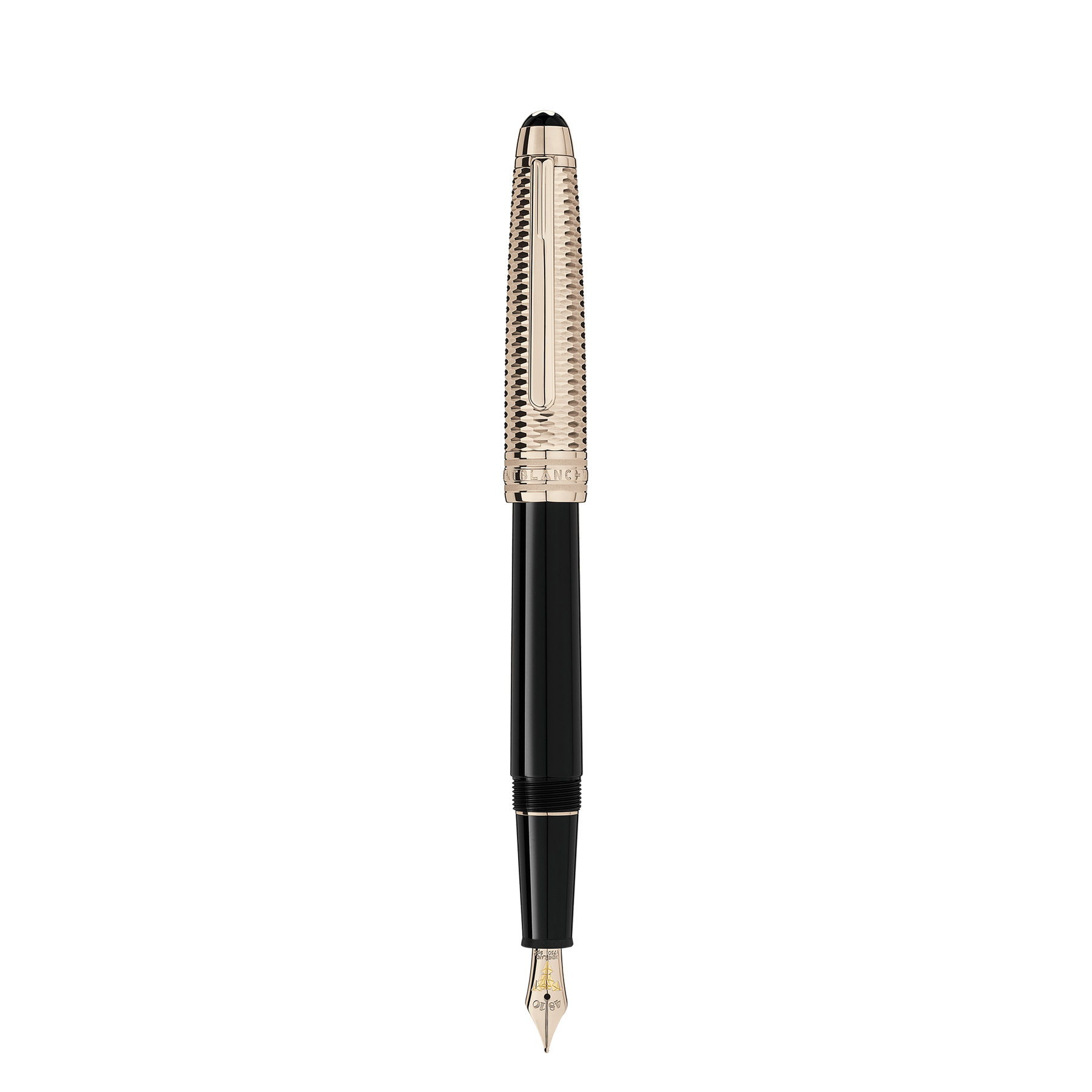 Meisterstück Doué Geometry Signature Gold-Coated Classique Fountain Pen