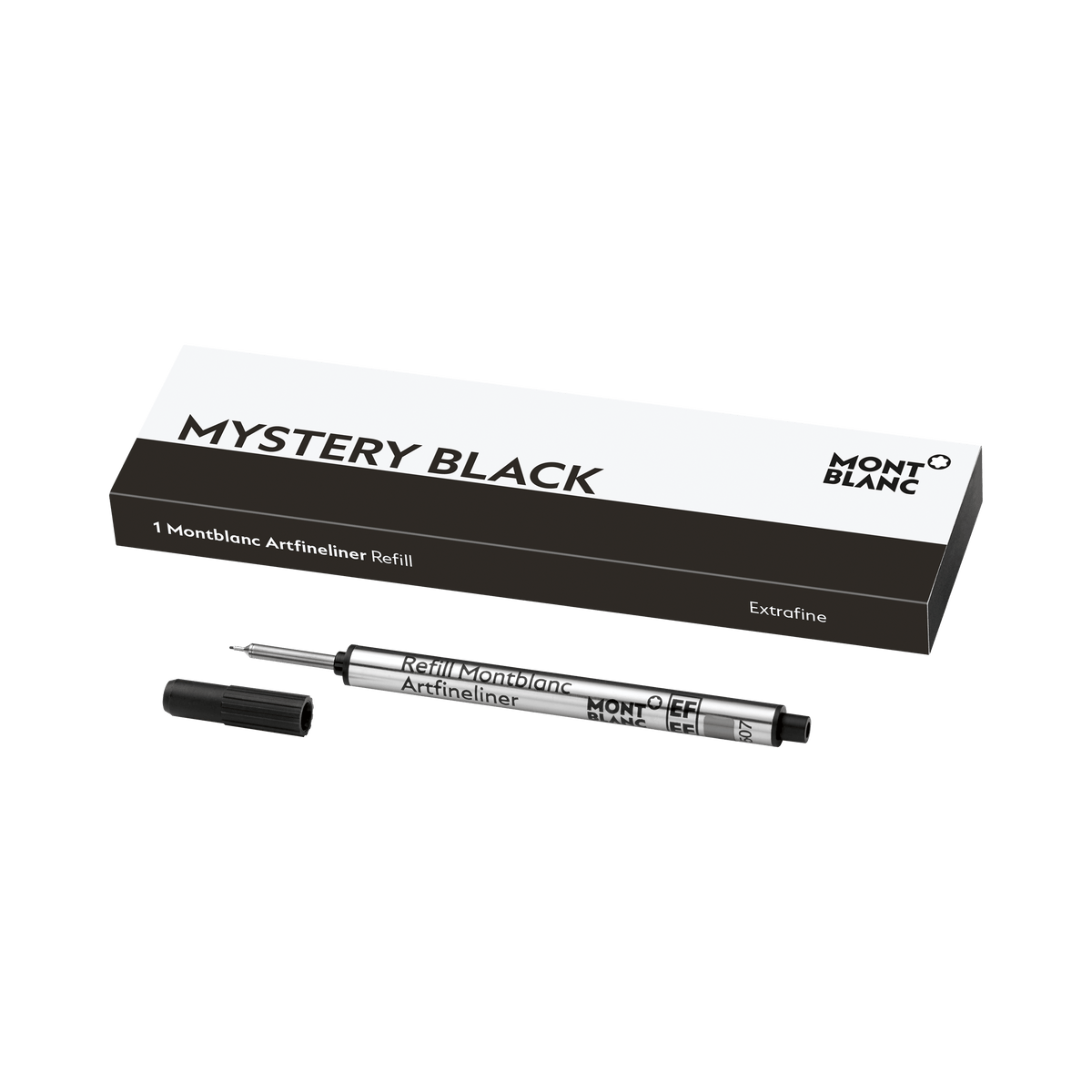 1 Artfineliner Refill Extrafine, Mystery Black