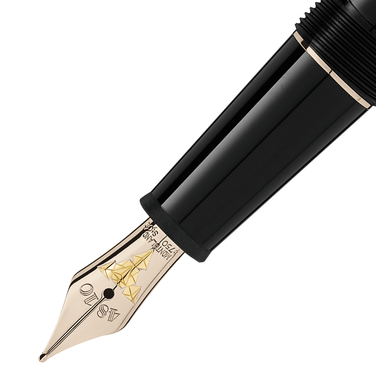 Meisterstück Doué Geometry Signature Gold-Coated Classique Fountain Pen