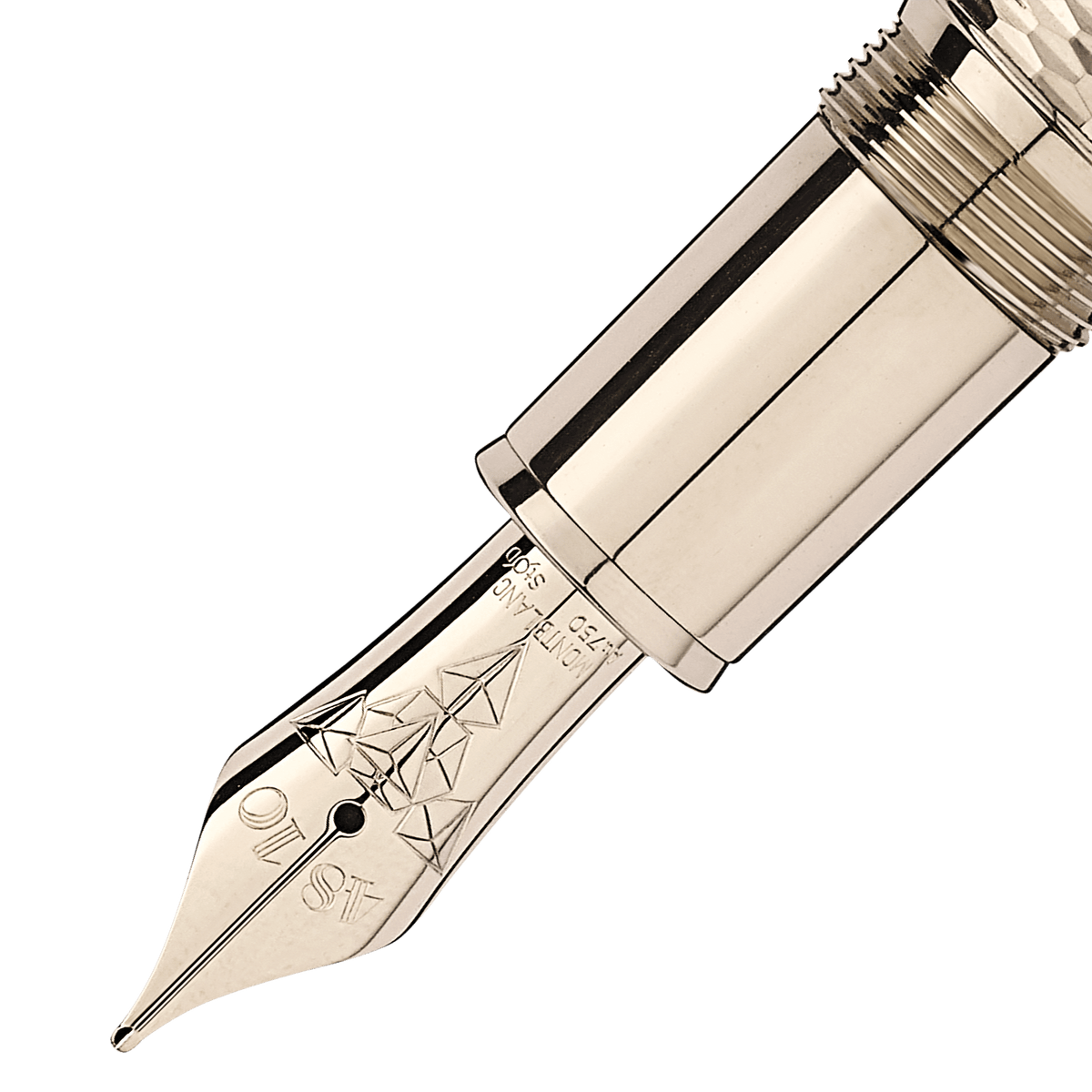 Meisterstück Geometry Solitaire Champagne Gold LeGrand Fountain Pen