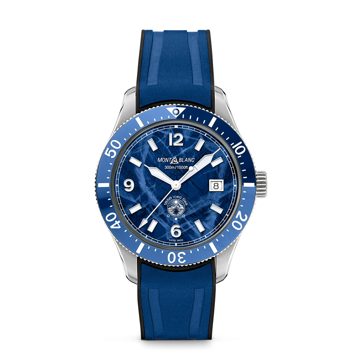 Montblanc 1858 Iced Sea Automatic Date