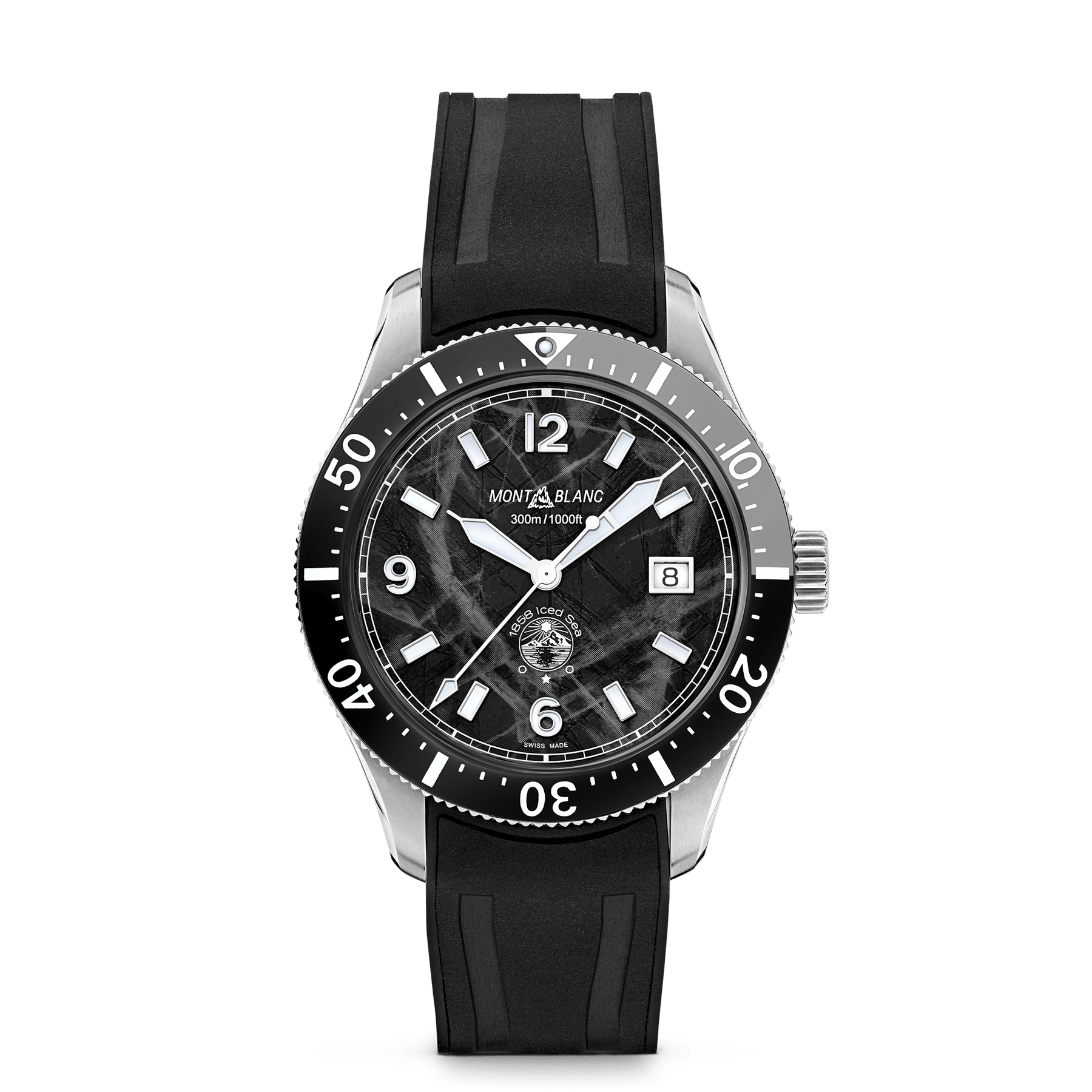 Montblanc 1858 Iced Sea Automatic Date