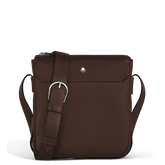 Vertical Belt Messenger Bag in Sartorial Leather