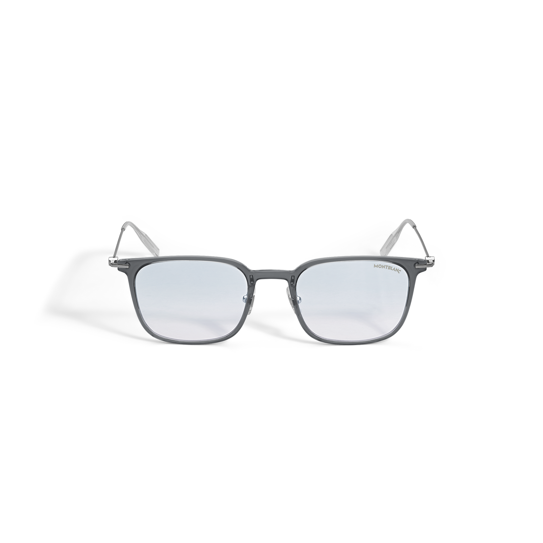 Squared Sunglasses with Injected Grey Frame