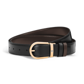 Horseshoe 35 mm Reversible Belt in Meisterstück Leather