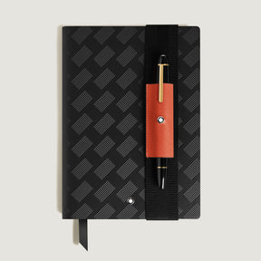 1-Pen Loop with Elastic Band in Sartorial Leather