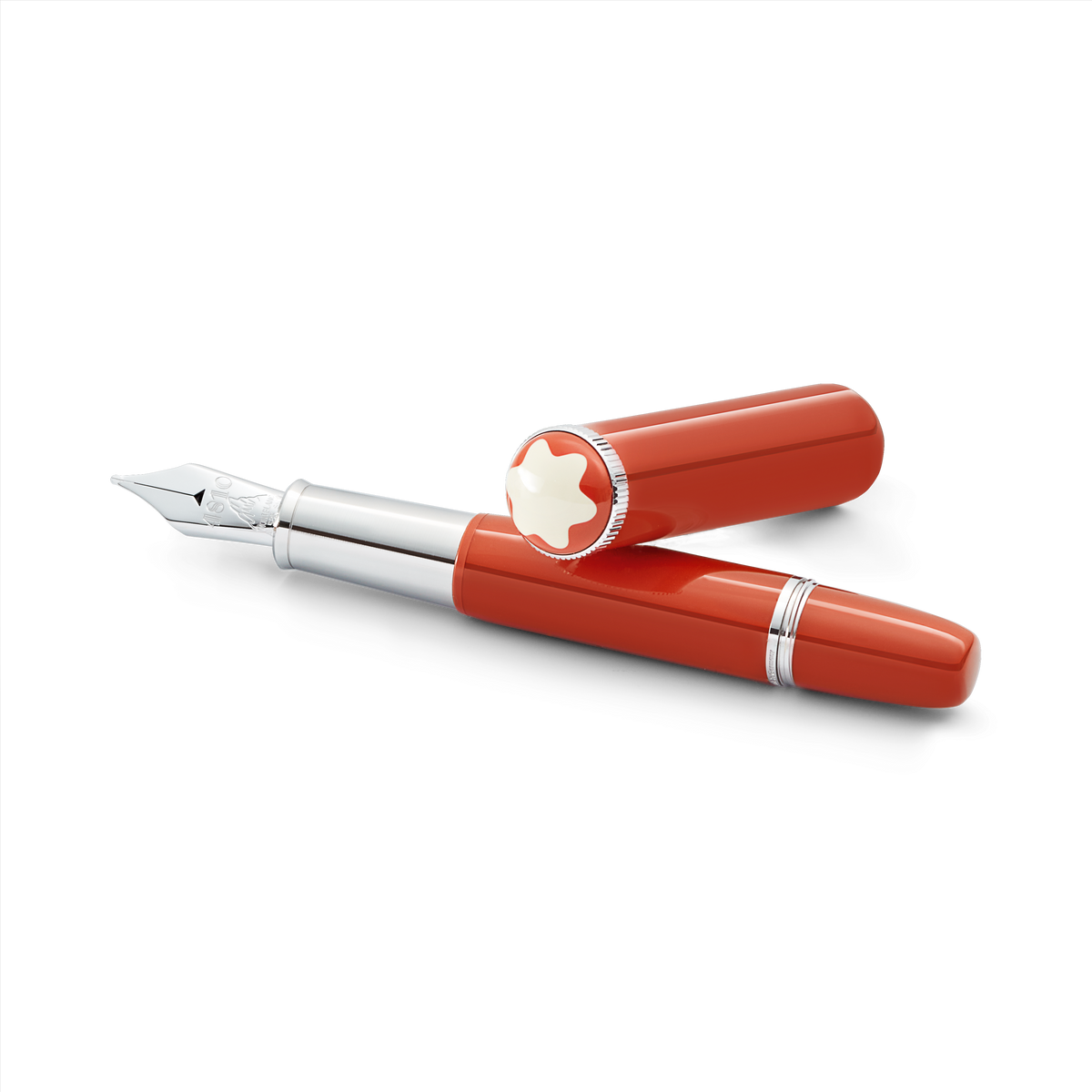 Montblanc Heritage Rouge et Noir "Baby" Special Edition Coral-Coloured Fountain Pen