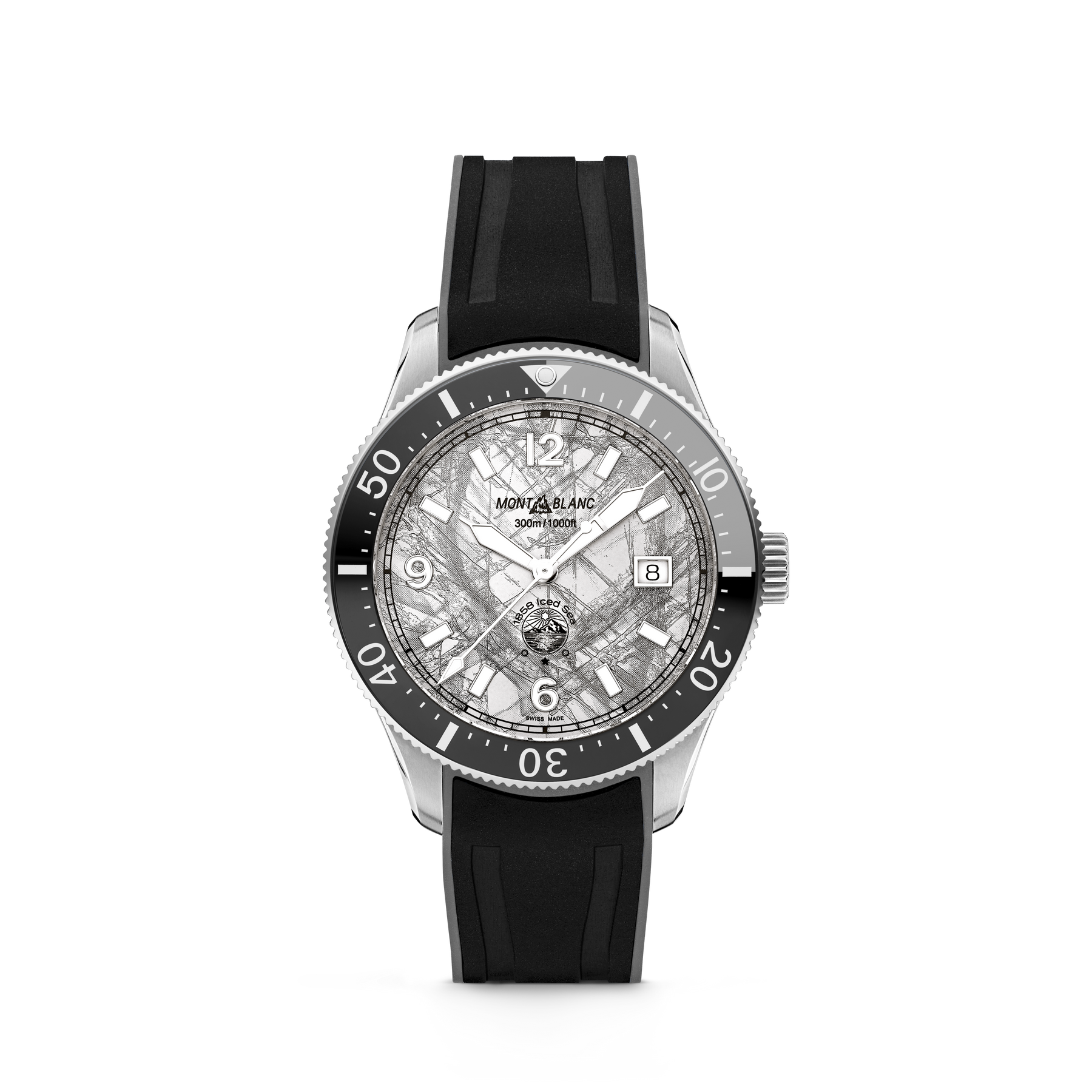 Montblanc 1858 Iced Sea Automatic Date