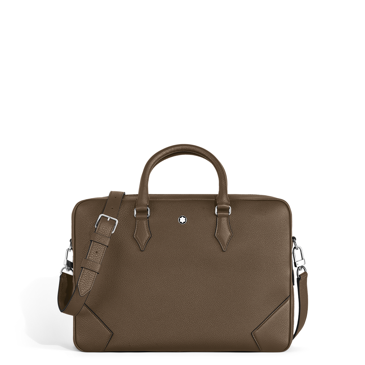 Medium Briefcase in Grain Leather