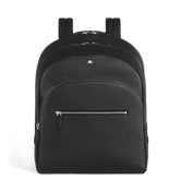 Large Backpack with 3 Compartments  in Grain Leather