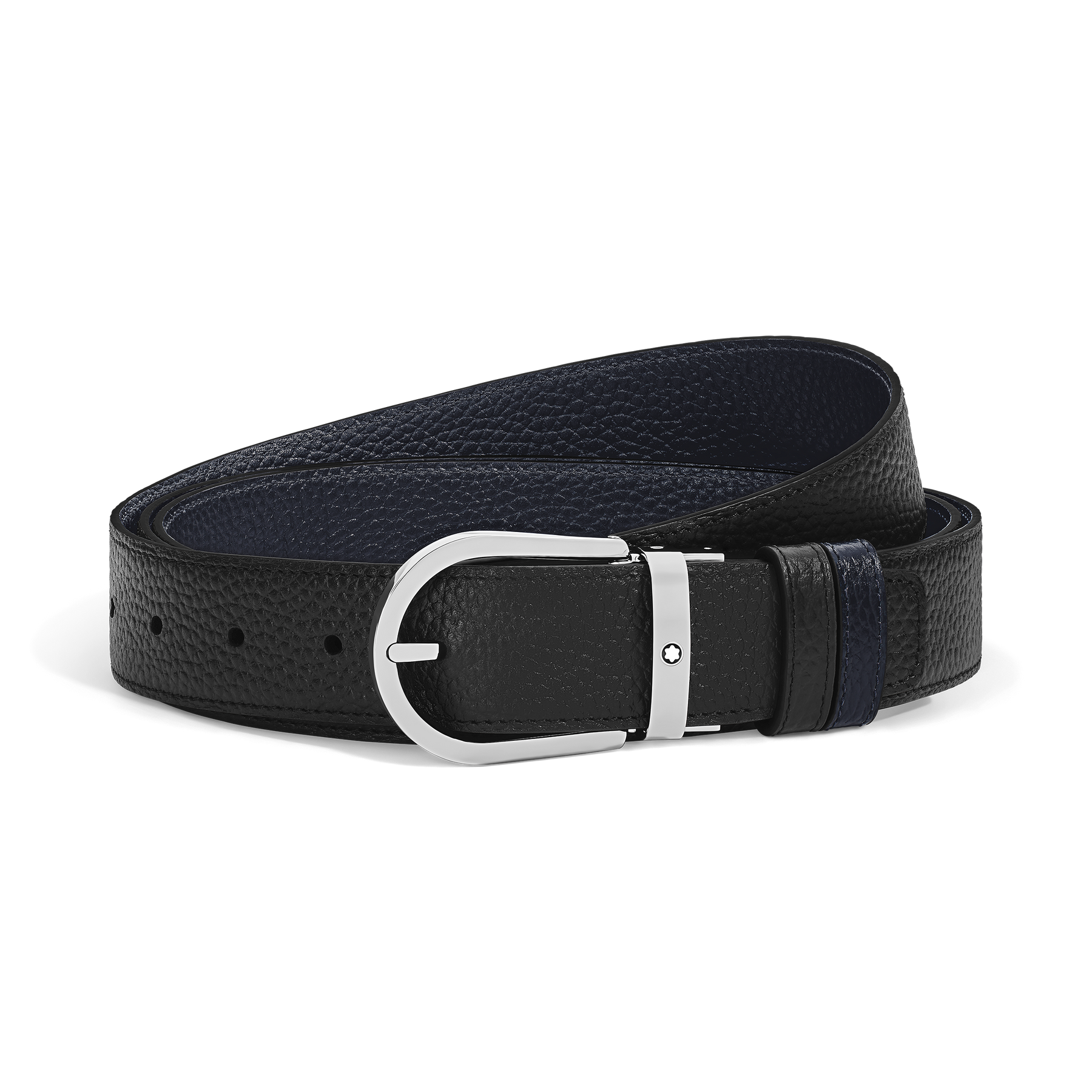 Horseshoe 35 mm Reversible Belt in Grain Leather