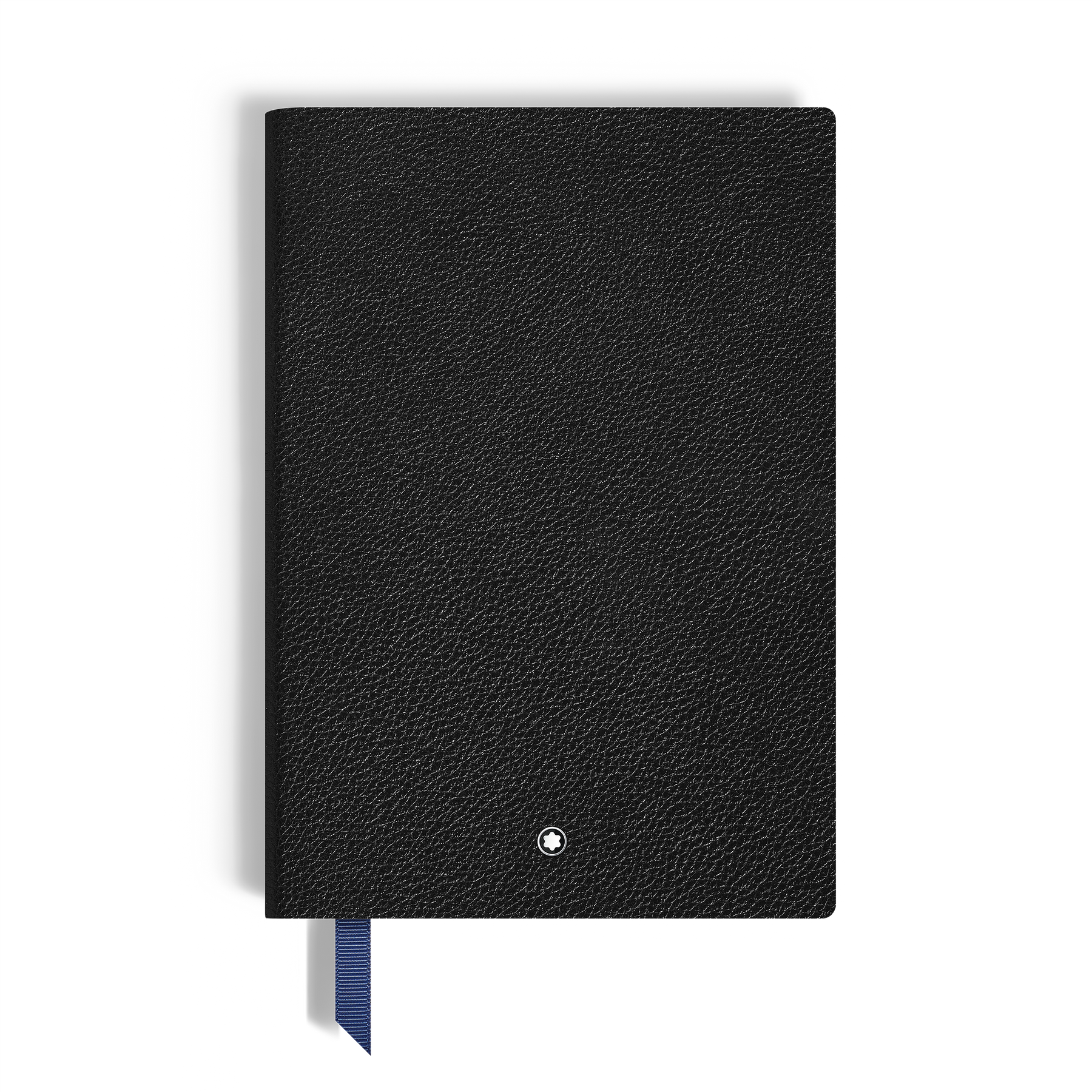 Medium Notebook in Grain Leather, Lined Pages
