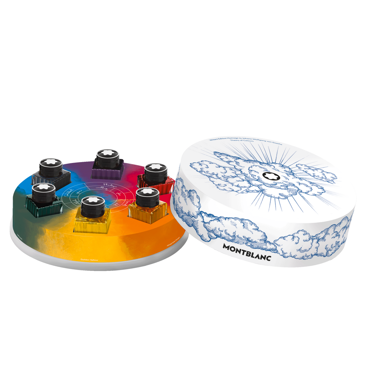 Ink Bottles Set, Writers Edition Homage to Johann Wolfgang von Goethe - 6x30ml