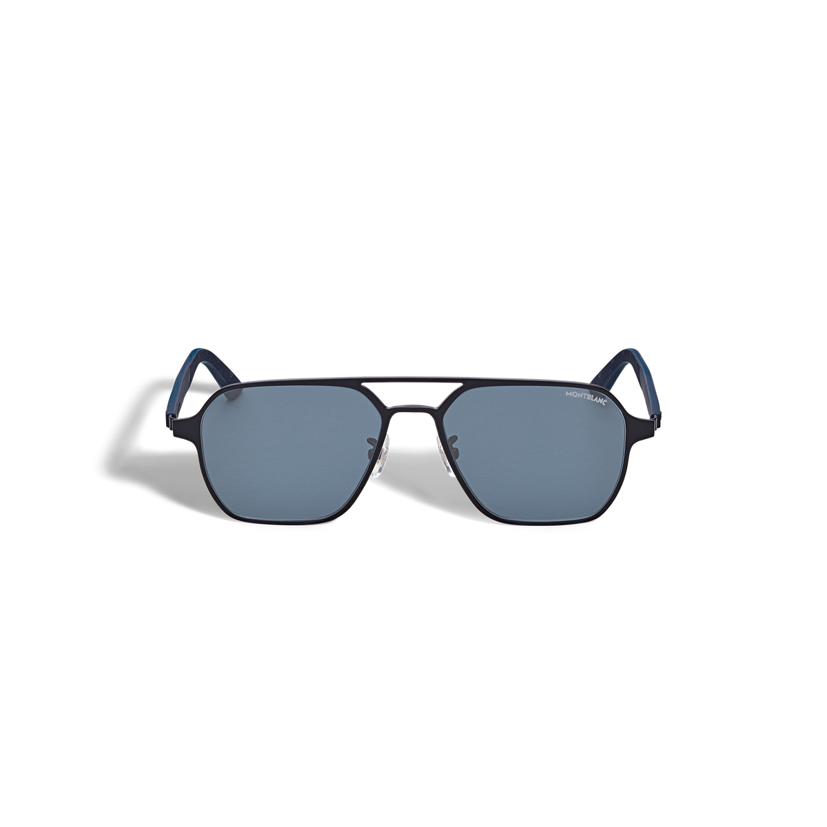 Squared Sunglasses with Black Metal Frame