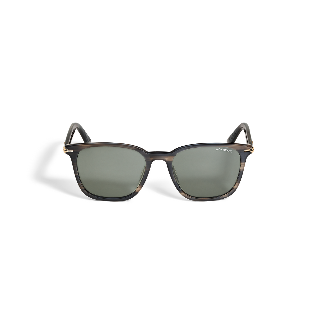 Squared Sunglasses with Grey Acetate Frame
